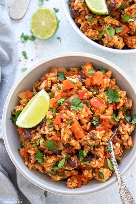 mexican-ground-turkey-rice-bowls-not-enough-cinnamon image