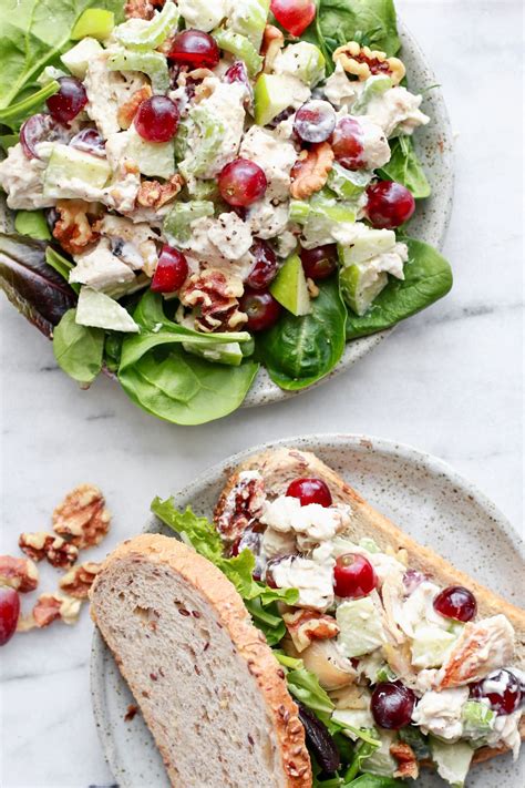unreal-healthy-chicken-waldorf-salad-recipe-nutrition image