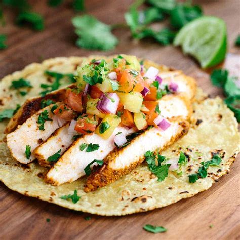 chicken-tacos-with-pineapple-salsa image