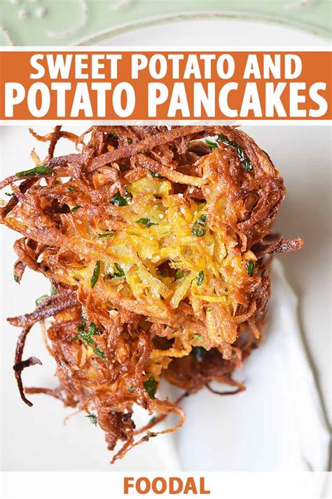 easy-peasy-sweet-potato-potato-pancakes image