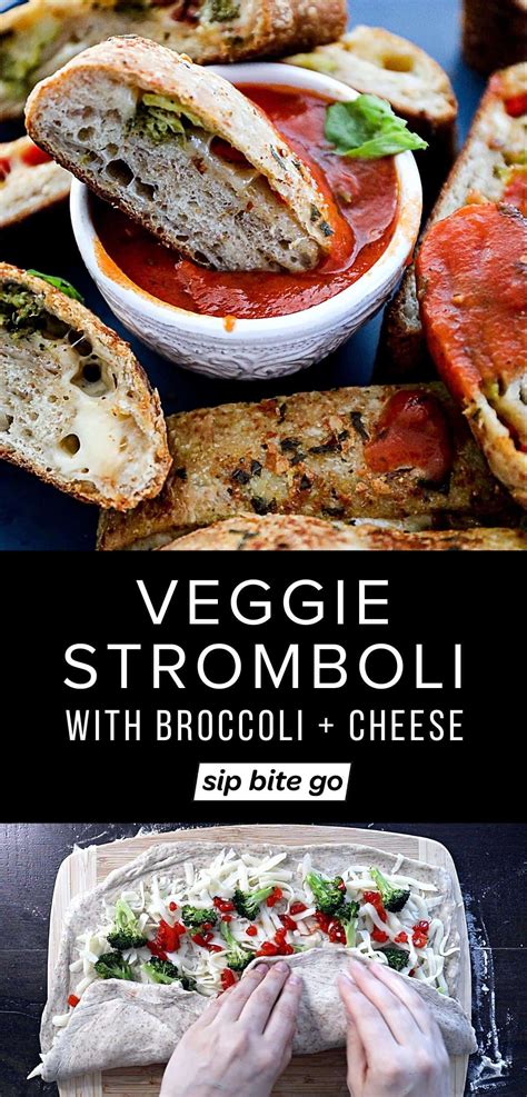 best-veggie-stromboli-recipe-with-broccoli-and-cheese image