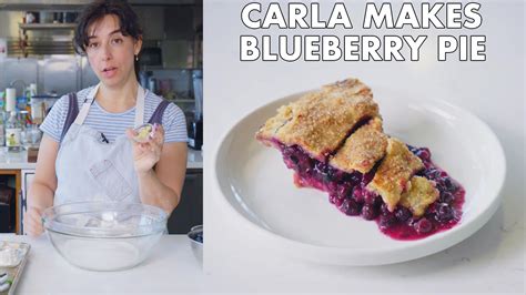 carla-makes-blueberry-ginger-pie-bon-apptit image