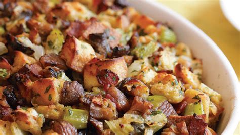 herbed-bread-dressing-with-bacon-chestnuts-prunes image