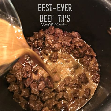 best-ever-beef-tips-gravy-easy-sweet-little-bluebird image