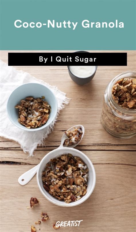 low-sugar-granola-recipes-for-healthier-breakfasts image