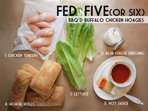 barbecue-buffalo-chicken-hoagies-recipe-cooking image