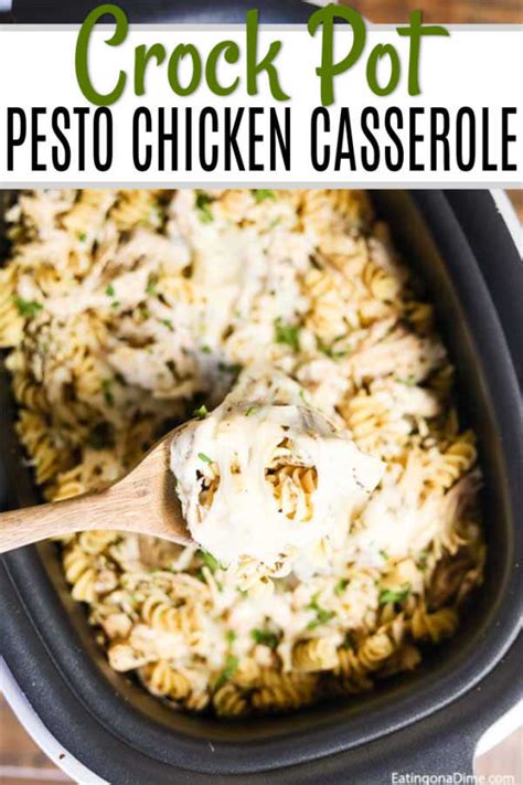 crock-pot-pesto-chicken-pasta-casserole-eating-on-a-dime image