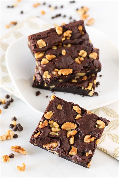 gluten-free-vegan-walnut-brownies-sarah-bakes image