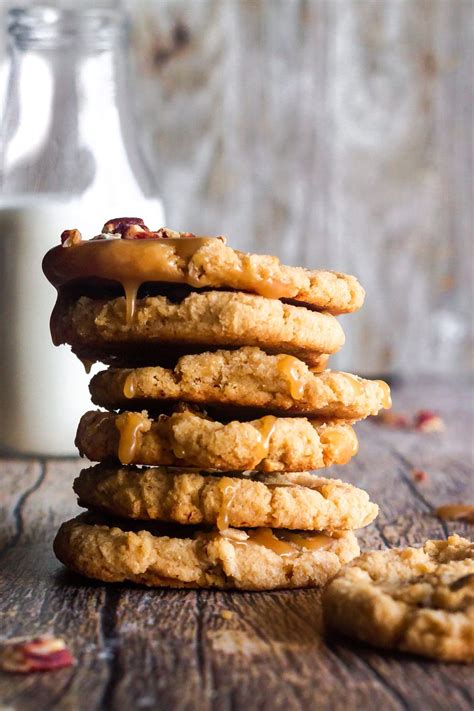 perfect-southern-pecan-praline-cookies-sweet-tea image