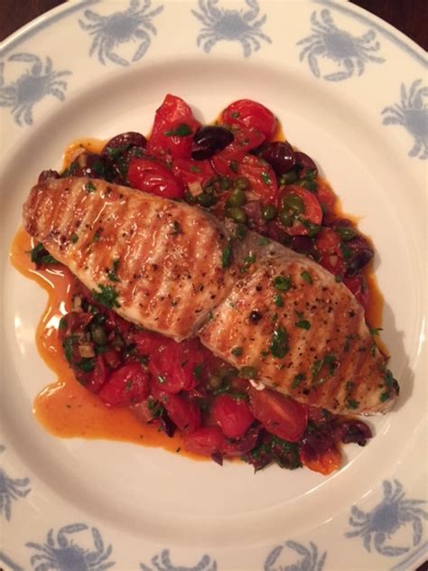 weekend-cooking-grilled-wahoo-with-tomato-sauce image