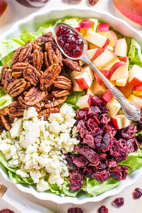 apple-cranberry-salad-recipe-with-blue-cheese image
