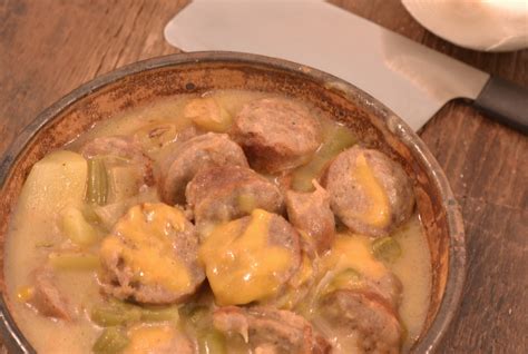 brat-soup-hearty-cheesy-sausage-soup-rada-cutlery image