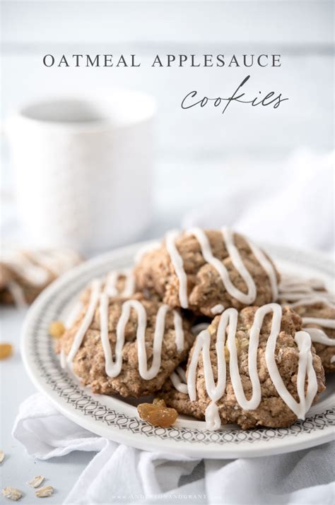 oatmeal-applesauce-cookies-with-golden-raisins image