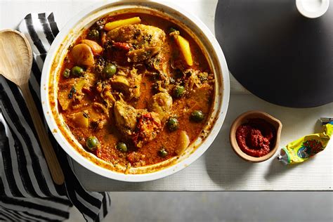 chicken-tagine-with-preserved-lemon-recipes-sbs-food image