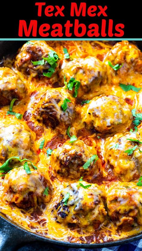 tex-mex-meatballs-spicy-southern-kitchen image