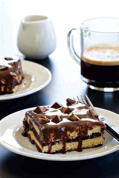 peanut-butter-cup-eclair-cake-my-baking-addiction image