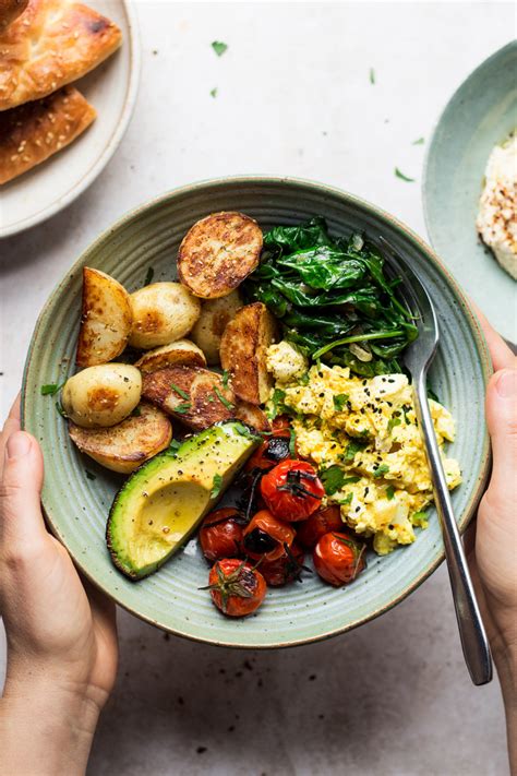 savoury-vegan-breakfast-bowl-lazy-cat-kitchen image