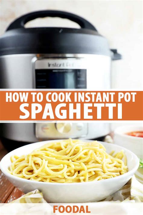 how-to-cook-spaghetti-in-the-electric-pressure-cooker image