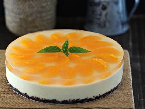 simple-no-bake-orange-cheesecake-honest-cooking image