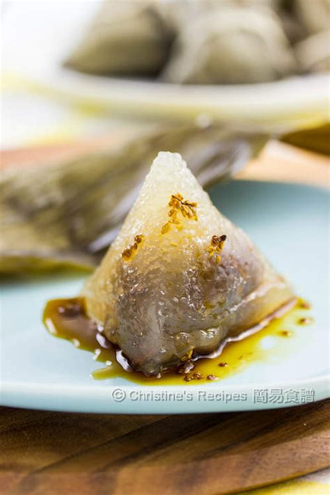 sago-dumplings-with-red-bean-filling-桂花豆沙西米糭 image