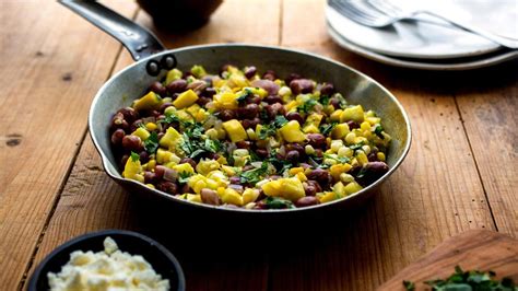 big-bowl-with-spicy-brown-bean-squash-and-corn-succotash image