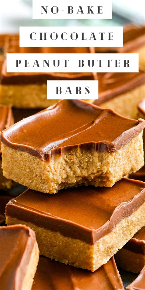no-bake-chocolate-peanut-butter-bars-the-novice-chef image