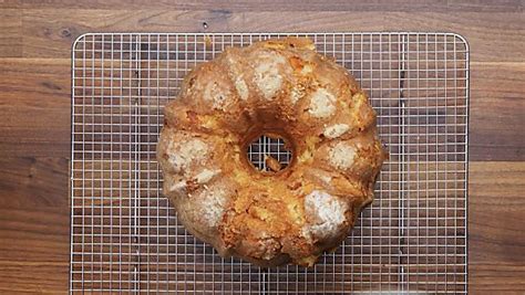 peach-pound-cake-with-easy-homemade-peach-glaze image