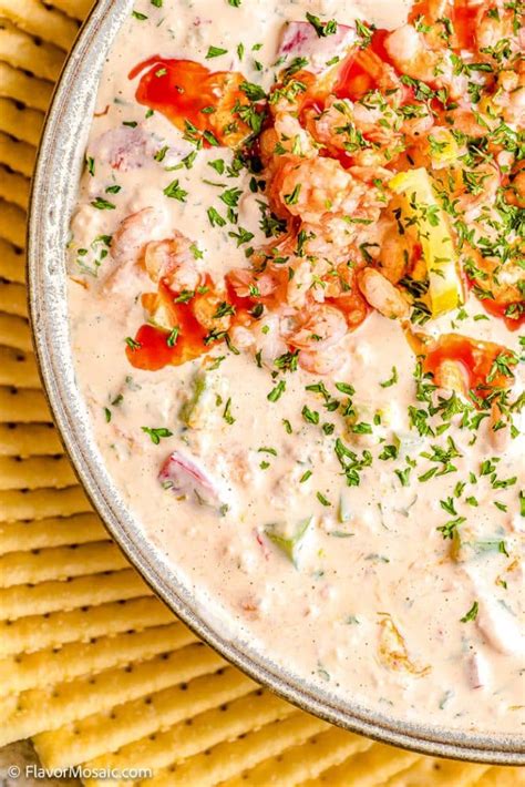the-best-shrimp-dip-with-cream-cheese-flavor-mosaic image
