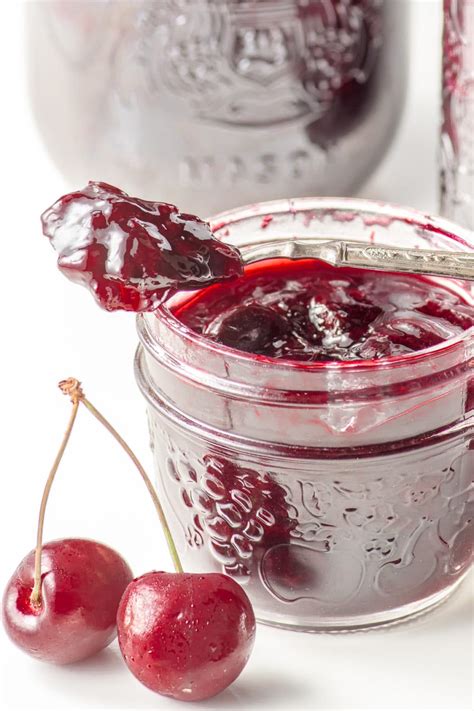 cherry-jam-recipe-made-without-sugar-shelf-stable image