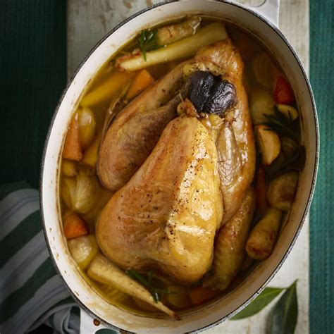 pot-roast-guinea-fowl-dinner-recipes-woman-home image