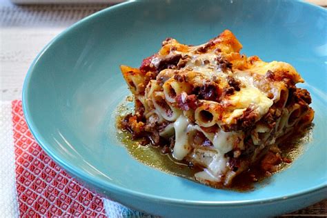 baked-ziti-with-ground-beef-zucchini-and-fire-roasted image