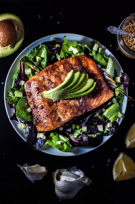 salmon-salad-with-a-toasted-sesame-seed-dressing image