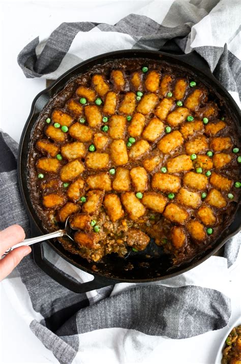 vegan-tater-tot-hotdish-in-your-skillet-by-plant-power image