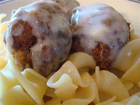 meatballs-with-cream-sauce-mels-kitchen-cafe image
