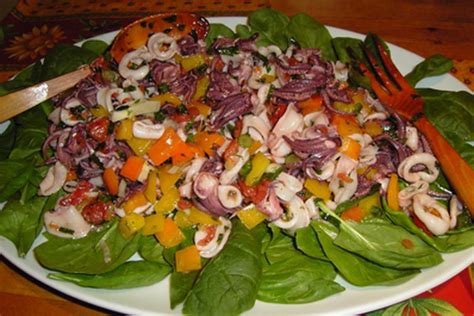 best-marinated-squid-recipe-how-to-make-salade image