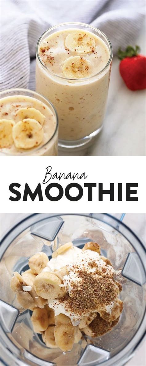 healthy-banana-smoothie-11g-of-protein-fit-foodie image
