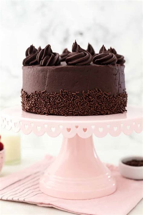 mini-chocolate-cake-with-chocolate-buttercream image