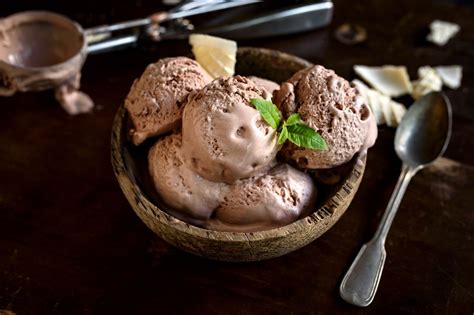 easy-no-cook-homemade-chocolate-ice-cream image