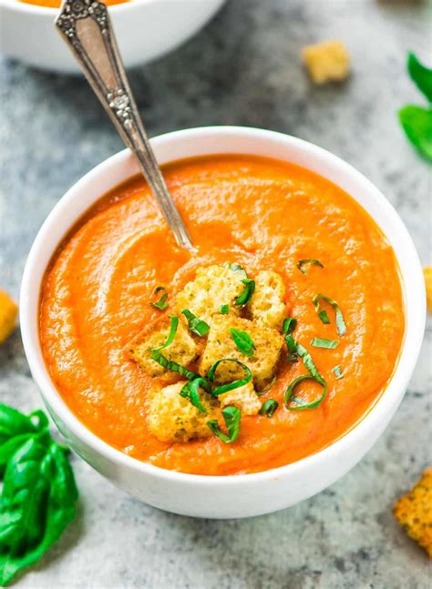 carrot-soup-with-roasted-carrots-wellplatedcom image