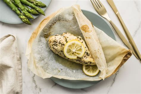 chicken-breasts-in-parchment-paper-recipe-the-spruce image