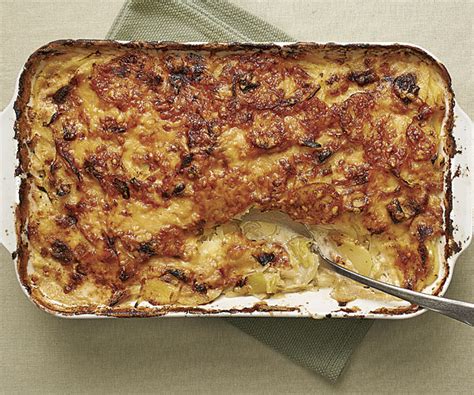 potato-fennel-and-leek-gratin-recipe-finecooking image