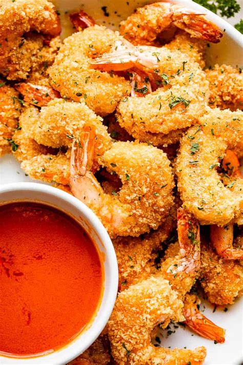crispy-air-fryer-buffalo-shrimp-perfect-fried-shrimp image
