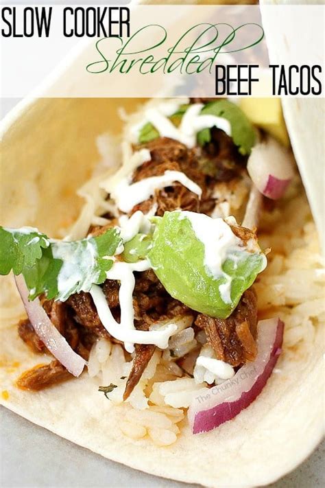 slow-cooker-shredded-beef-tacos-the-chunky-chef image