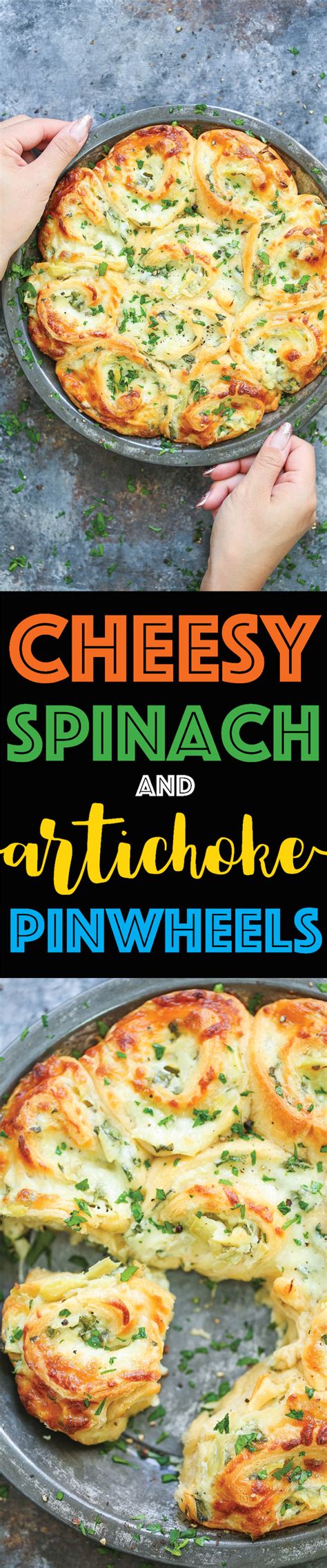 cheesy-spinach-and-artichoke-pinwheels-damn image