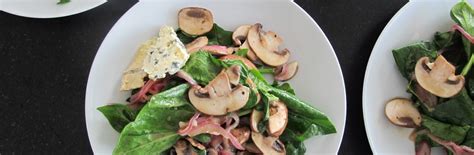 warm-spinach-salad-with-blue-cheese-jessica-seinfeld image