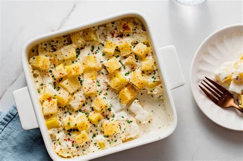 easy-potato-casserole-with-cream-cheese-and-chives image