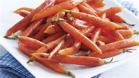 maple-pan-roasted-baby-carrots-recipe-finecooking image