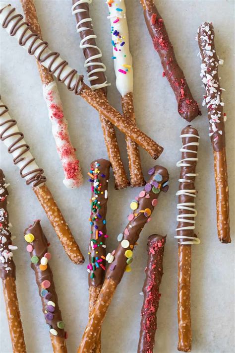how-to-make-chocolate-covered-pretzel-rods-sugar image