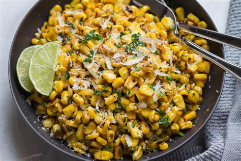 grilled-corn-with-garlic-and-parmesan-eatwell101 image
