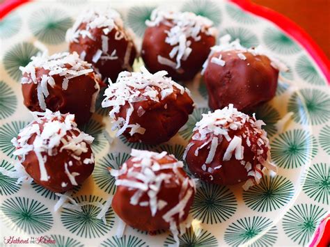 german-chocolate-cake-balls-gathered-in-the-kitchen image